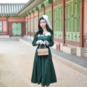 친절한탄씨 지앤제이 경성의복 개화기의상 플로럴 개화기의상 경성의상 경성시대옷 개화기패션