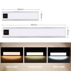 충전식 LED 주방 조명 신발장 인체 센서등 내장 후드등 55cm 천장
