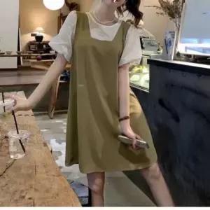 친절한탄씨 심플원피스 여름옷 하객룩 오피스룩 레이어드느낌 데 여자여름옷 하객룩 오피스룩