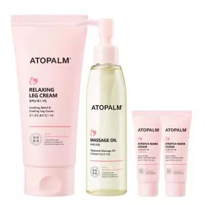 아토팜 매터니티 임산부 릴렉싱 레그 크림 150ml + 오일 120ml (+튼살크림 20ml 2개)