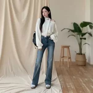 [다잇템]여성 벨벳 코듀로이 크롭 오프숄더 맨투맨 골덴 모직_25350766_588872