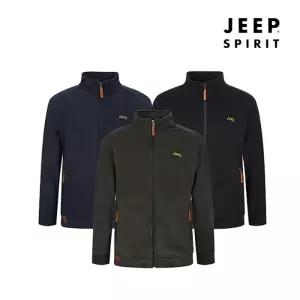 JEEP SPIRIT 남성 따뜻한 폴라플리스 겨울점퍼 3종택1