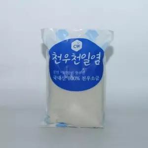 천연미네랄 천일염 호렴 굵은소금 3kg 향신료 천일염 소금 고기 스프 (W9AA669)