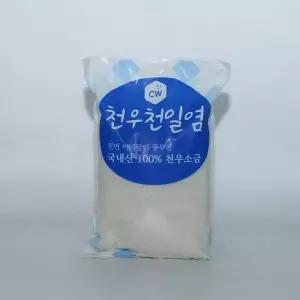 천연미네랄 천일염 호렴 굵은소금 3kg 향신료 천일염 소금 고기 스프 (W9AA669)