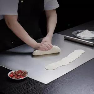 싱크대 상판덮개 스텐리스도마 음식준비 조리대확장 조리대 커버 거르망 대형 주방 위생 호텔