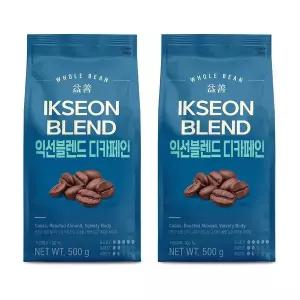 메가커피 익선블렌드 디카페인 500g 2개세트