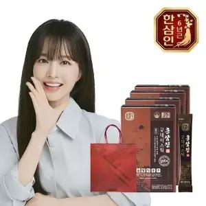 [한삼인][농협홍삼] 한삼인 홍삼진 굿데이스틱 10ml 100포 4세트+쇼핑백..[35905526]