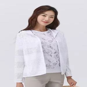 [PAT]메쉬 후드 티가디건 1M45031_IC