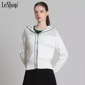 [르샵(LeShop)] 스카시 니트 후드가디건 (택가격: 119000원)