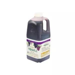 서울우유 아침에주스 포도 1800ml x 3개