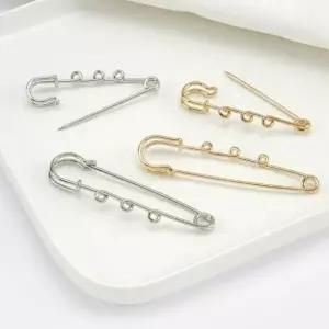컬러 클립 고리 옷핀 브로치 10p DIY 핸드메이드 의류 가방 부자재 장식