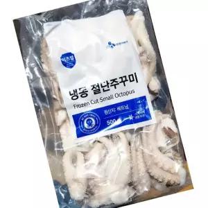 프레시원 절단 주꾸미 L 500g 10개 냉동 해물 볶음 재료