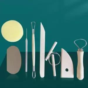 조소 공방 도자기 DIY 도예 스크래퍼 도구 8종 세트