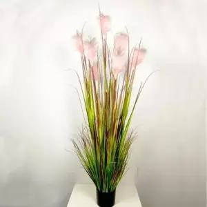 ( )가든 팜파스그라스 갈대 조화 핑크 150cm