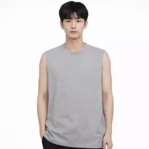 [리미드] 남성 클래식 레이어드 20수 민소매 SO-TS5-20CTR