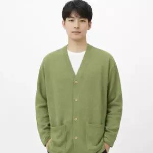 [리미드] 남성 루즈핏 브이넥 롱 가디건 5C-CA-Q020
