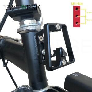 TWTOPSE 자전거 자전거 앞 캐리어 블록 Brompton 접이식 자전거 2 3 홀 3SIXTY PIKES CAMP Dahon Tern JAVA