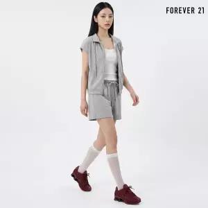 [FOREVER21]투웨이 집업 이너 세트 팬츠 셋업 (FTDBOP002)