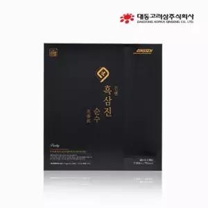 6년근 구증구포 흑삼 60ml 30포 쇼핑백포함 액기스 홍삼순액