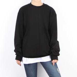 베이직 무지 데일리 오버핏 맨투맨 티셔츠 빅사이즈