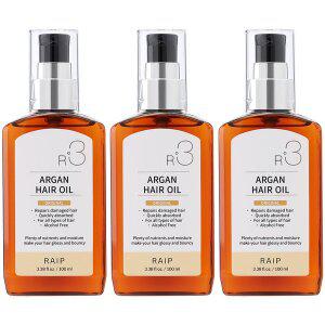 [라입] R3 아르간 헤어 오일 에센스 100ml X 3개