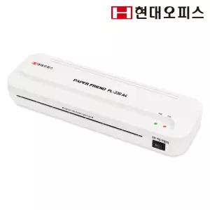 [현대오피스] A4 코팅기 PL-230 A4 +코팅지 50매 실속형 2롤러 코팅기 무열코팅 용지걸림제거 상태표시등
