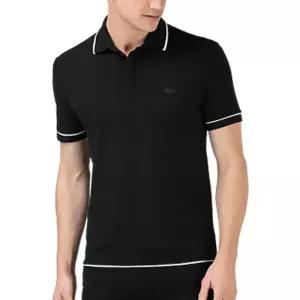 [라코스테][LACOSTE] 프리미엄 반팔카라티 레귤러핏 (블랙)