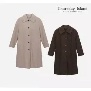 [써스데이아일랜드][Thursday Island] 핸드메이드 싱글 코트(T228MCT533W)