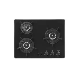 [린나이](광주신세계)[신세계백화점 광주점] 린나이 3구 빌트인 가스쿡탑 블랙펄 RBR-P6501D [케이스별도]