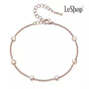 [르샵주얼리] 14K 트위스트 하트 팔찌(GoldPlated)_LJ5019BRB