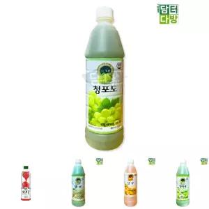 청솔 청포도 원액 835ml 음료베이스/음료/베이스/희석/과일/농축액/주스/엑기스/가정/가정용
