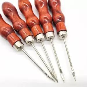 DIY 구멍뚫기 공예 갈고리형 송곳 가죽공예 가죽공예송곳 가죽공예바늘 (WFGT93W)