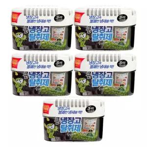 산도깨비 큰 냉장고 탈취제 숯 420gX5개 대용량 음식 악취 냄세  흡수 제거