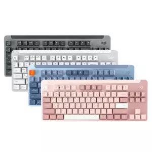 로지텍 시그니처 K855 텐키리스 블루투스 무선 키보드 (한글) 블루그레이