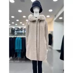 [조이너스] 후드넥 폭스퍼 핸드메이드코트 JAEW1-WCH470