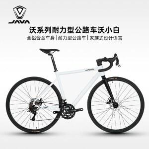 자바 입문용 로드자전거 옥소백 중학생로드 화이트