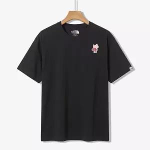 노스페이스 THE NORTH FACE 화이트라벨 포켓 EX 반팔 라운드티 NT7UR22J