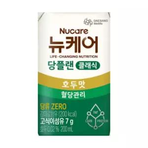 [대상 웰라이프] 뉴케어 당플랜 호두 200ml 24개 빨대형