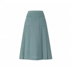 [숲][숲] 플리티드 아웃 포켓 롱 스커트 (SZ5SR86)
