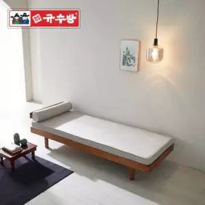 규수방 베르가못 원목 소파베드 원목 침대(원형쿠션1개 사은품)