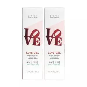 댕기머리 터치업 마사지 젤 120ml x 2개 러브젤 스킨쉽젤 수용성젤