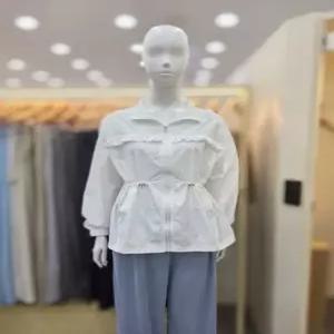 플라스틱아일랜드 프릴 바람막이 점퍼 PS7XB1J0_DJ_DJ