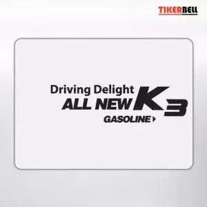 [RIZPICK]티커벨 올뉴K3 주유구 데칼스티커 TKGD-191