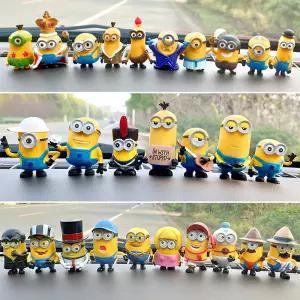 씨플 차량용 minions 미니언즈 피규어 세트 자동차 인테리어 장식소품