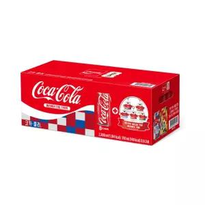 코카콜라 350ml*8입+월드컵 폴라베어 키링 기획