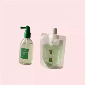 아로마티카 두피 토닉 본품 리필 세트 (100ML+100ML) 스프레이 강화 탈모 케어 헤어토닉 앰플 쿨링 보습 로