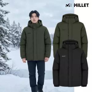 밀레 남여공용 겨울 구스다운 헤비다운 중량 이월상품 역시즌
