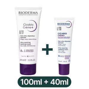 바이오더마 시카비오 크림+ 플러스 100ml + 40ml 자극진정 딥리페어