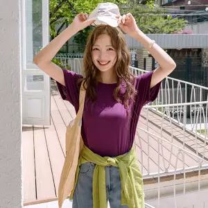 올데이 찰랑레이온 반팔티