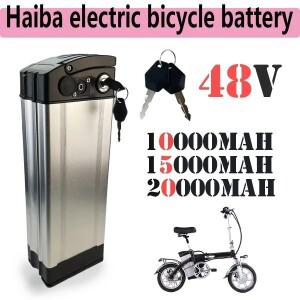48V 10000MAH 15000mAh 대용량 접이식 전기 자전거 배터리 팩 범용 분리형